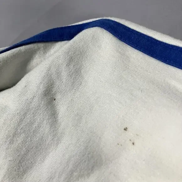 Italy Italia Jacket Mens Large Blue White Soccer Full Zip Track Top Stylo - Picture 4 of 16